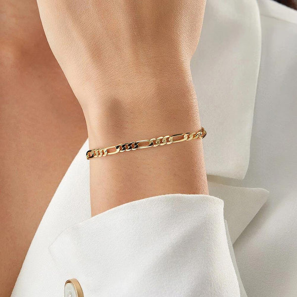 Figaro Chain & Link Bracelets