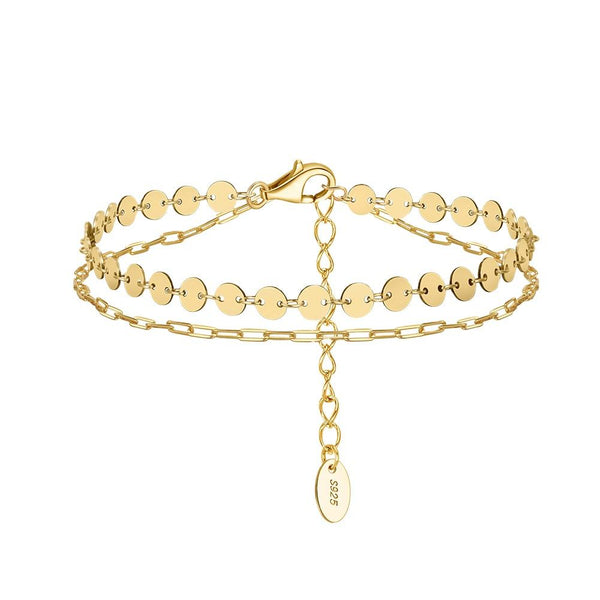 Charm Look Chain & Link Bracelet