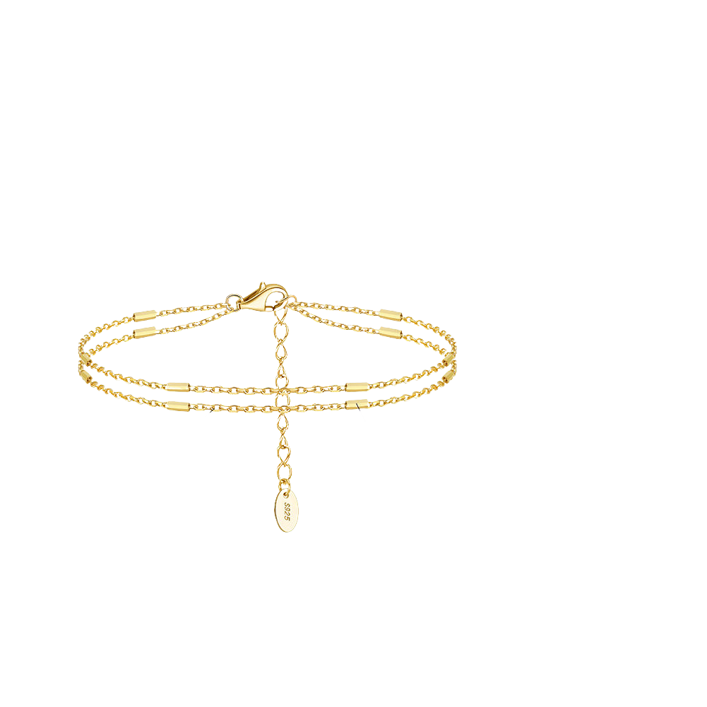 Elegant Chain & Link Bracelet