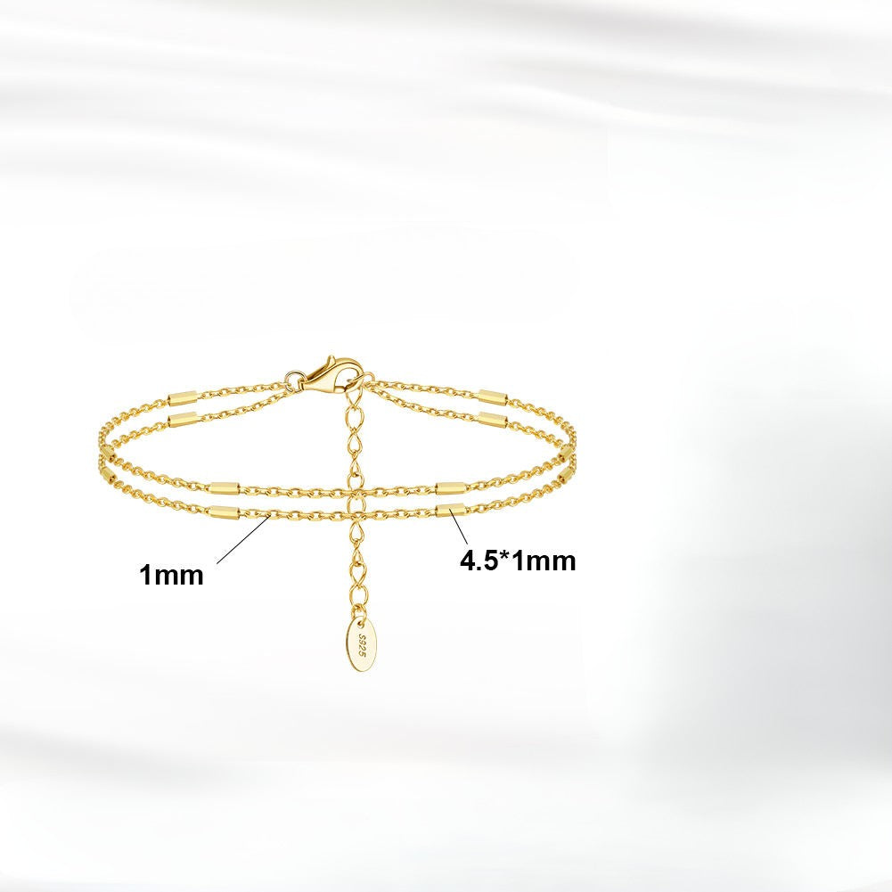 Elegant Chain & Link Bracelet