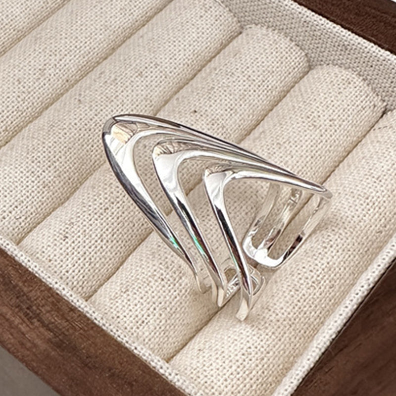 Bold Geometric Shaped Ring