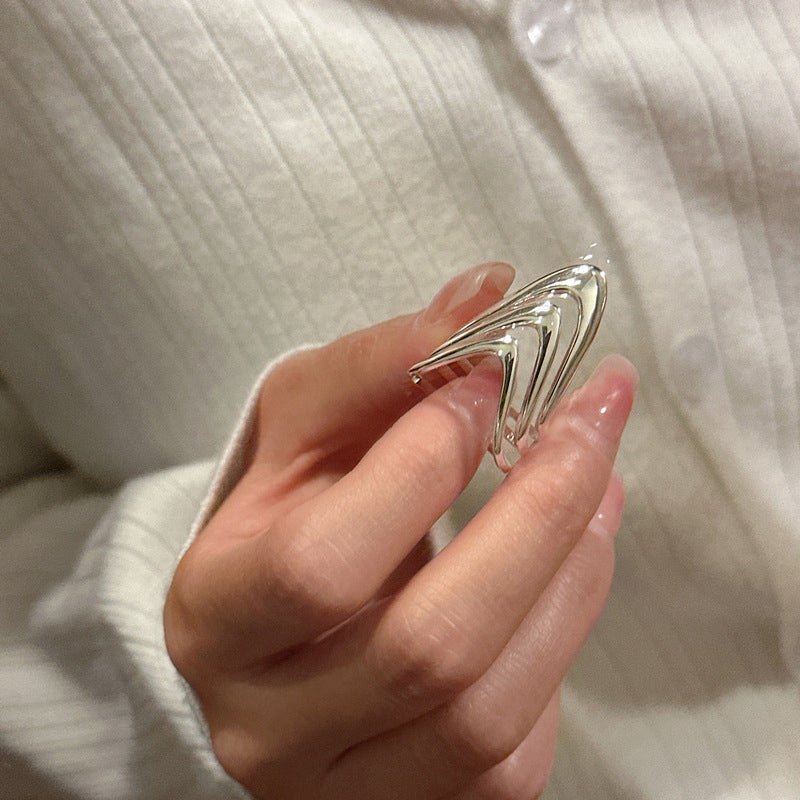 Bold Geometric Shaped Ring