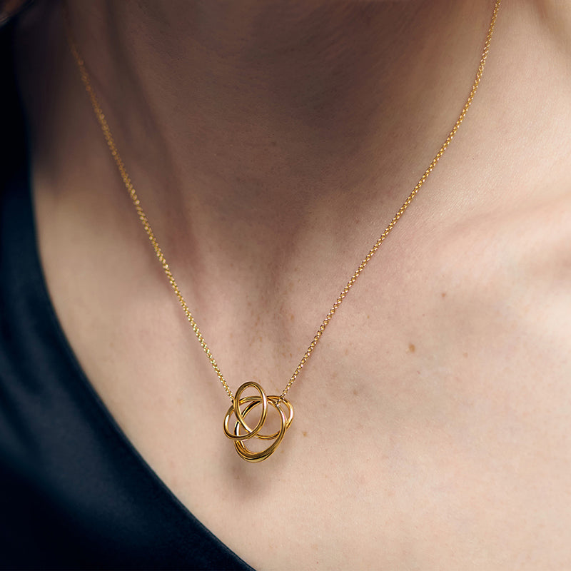 Wrap Pendant Necklace