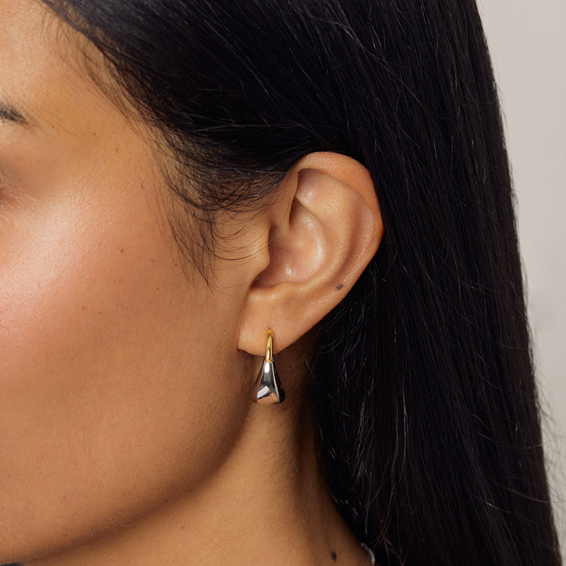 Elegant Geometric Hoop Earrings