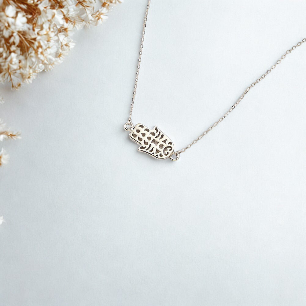 Peace Shaped Pendent Necklace