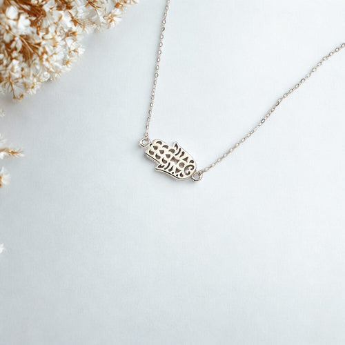 Peace Shaped Pendent Necklace