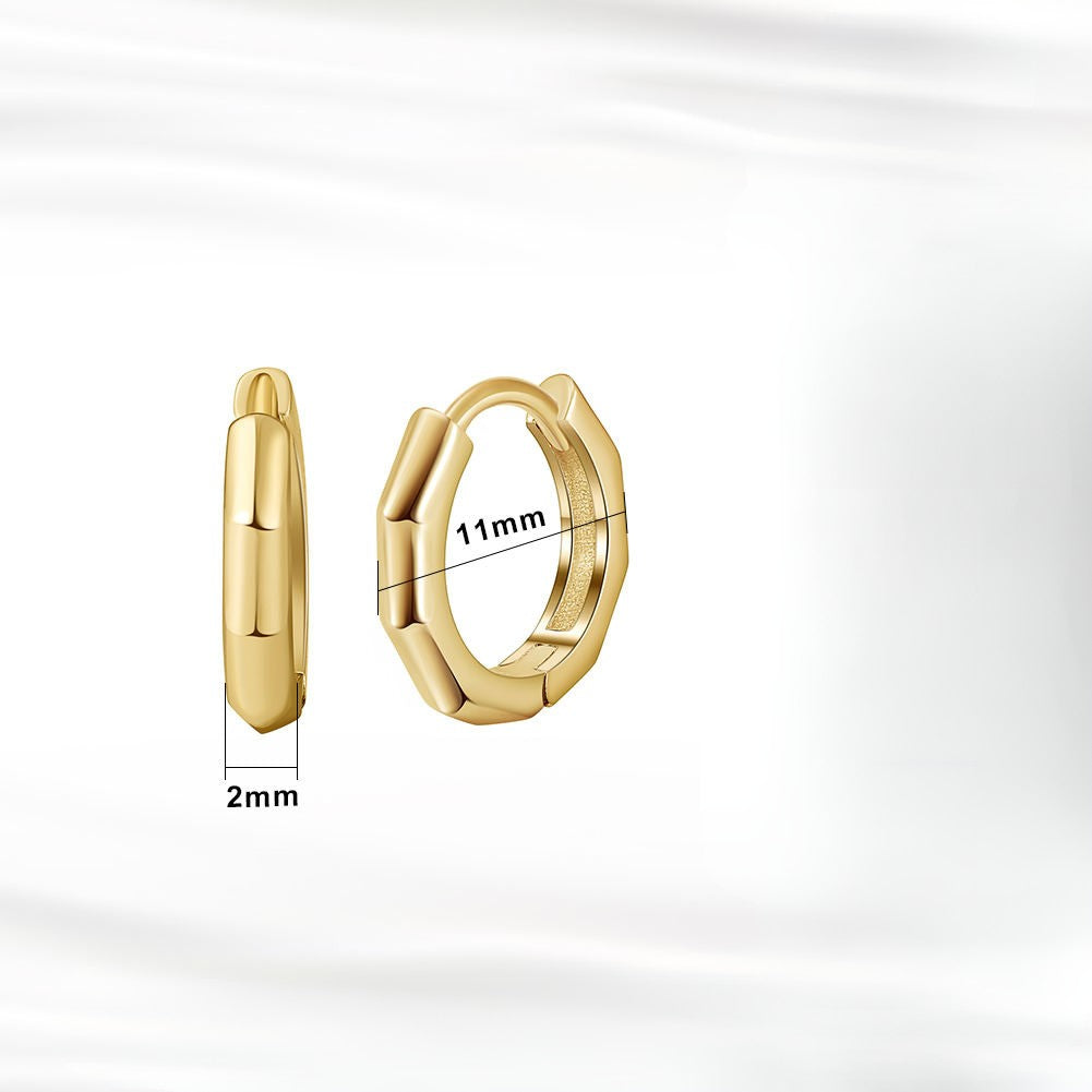 Classic Dailywear Hoop Earrings