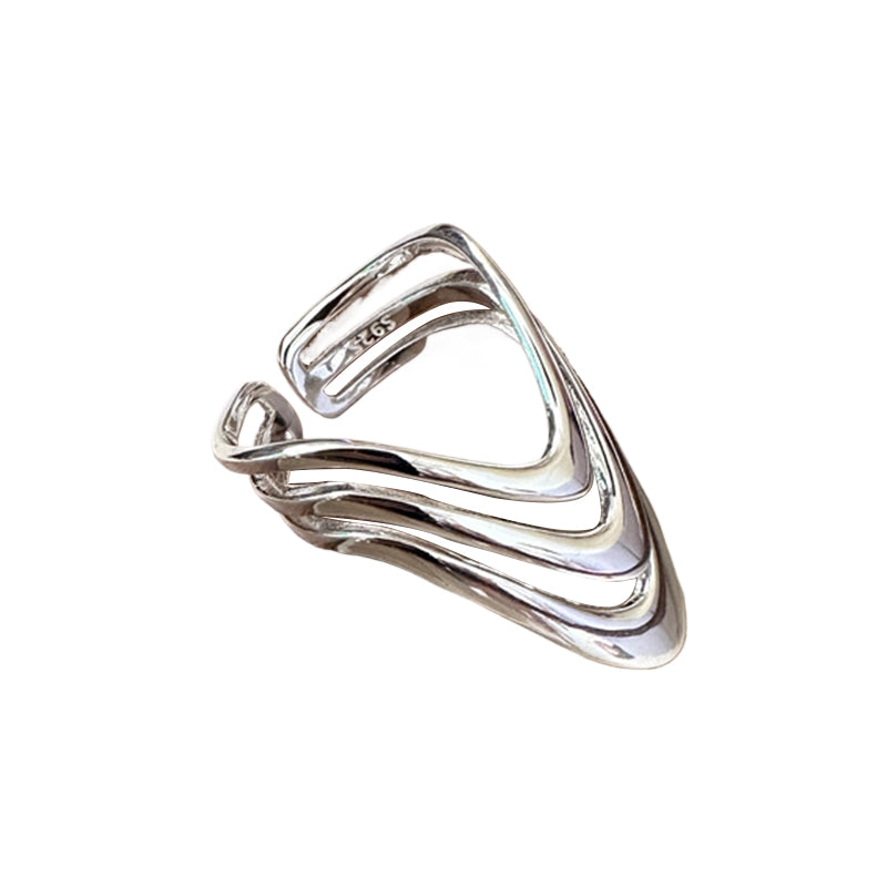 Bold Geometric Shaped Ring