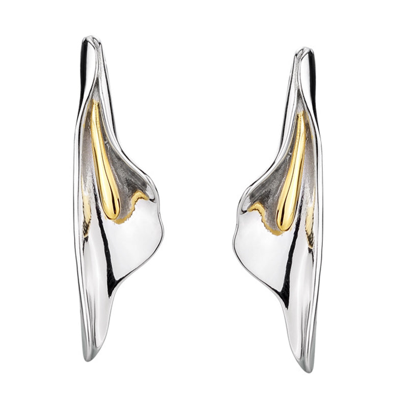 Classic Flower-Shaped Stud Earrings
