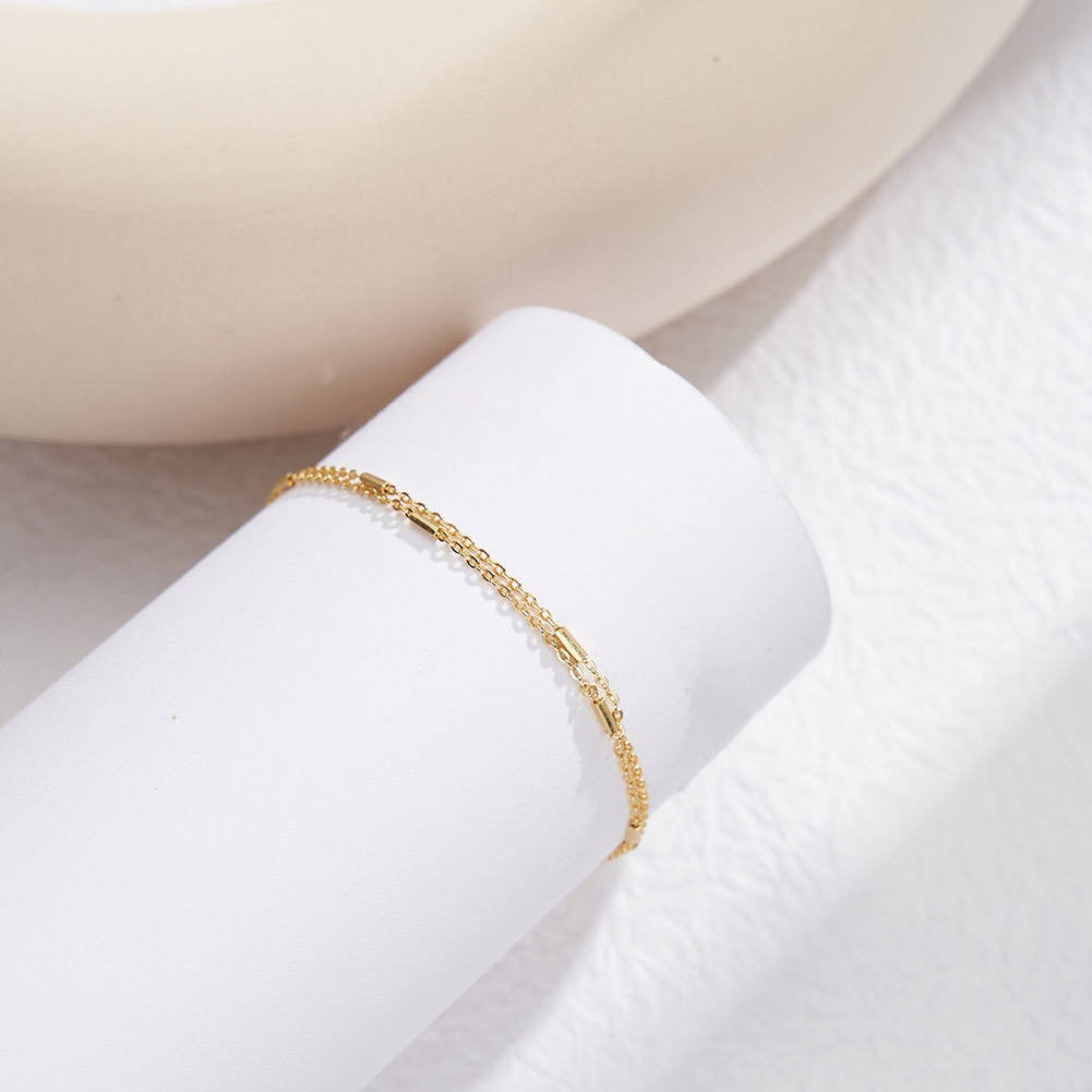 Elegant Chain & Link Bracelet