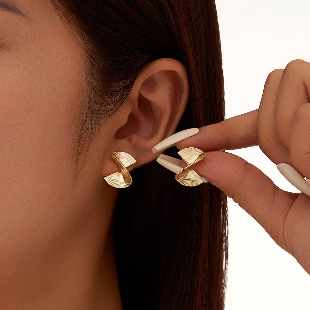 Punk-Style Drop Earrings