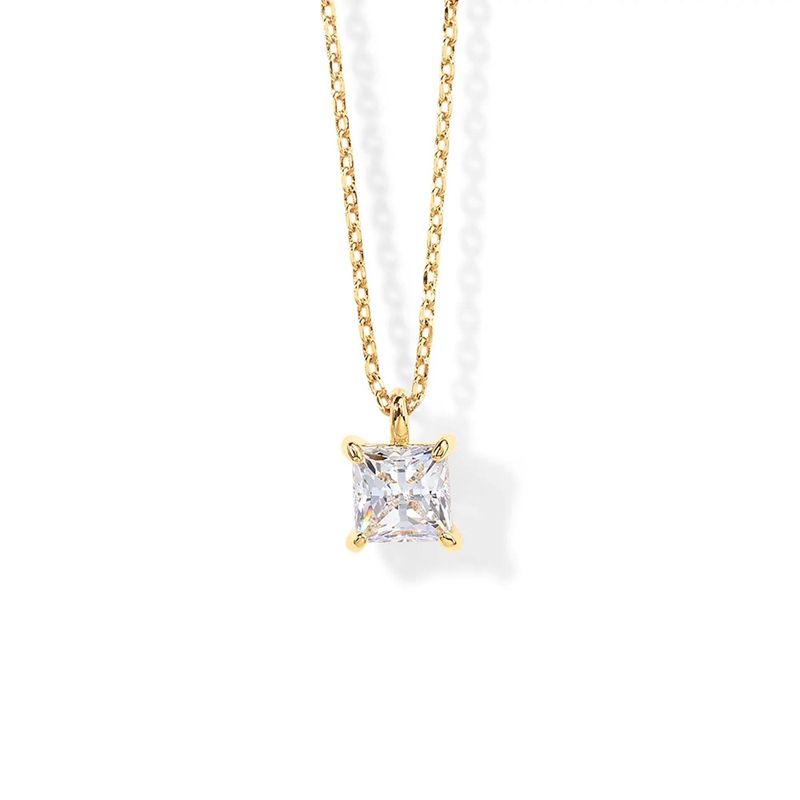Romantic Zircon Pendant Necklaces