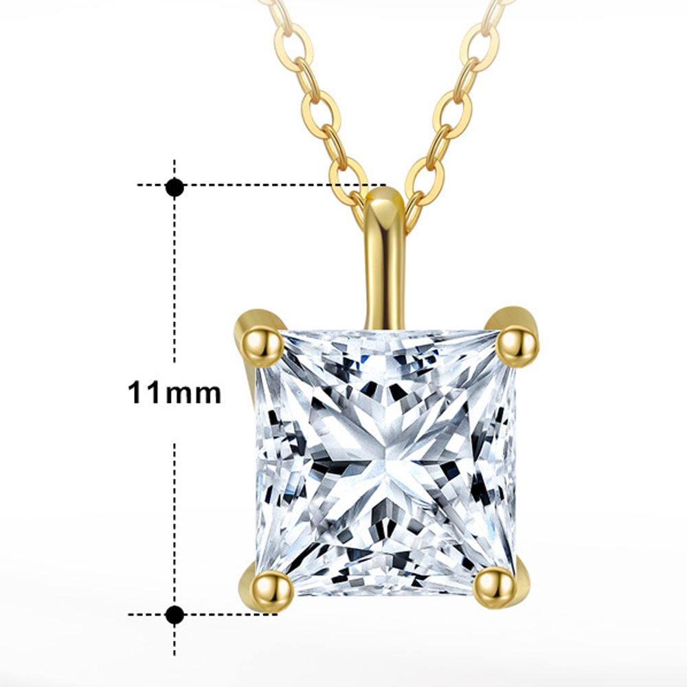 Romantic Zircon Pendant Necklaces
