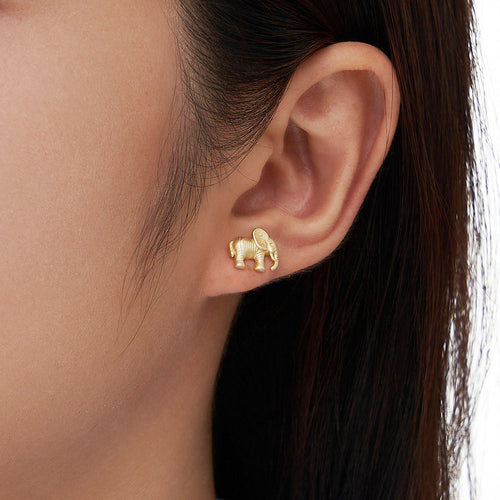 Animal-Shaped Stud Earrings
