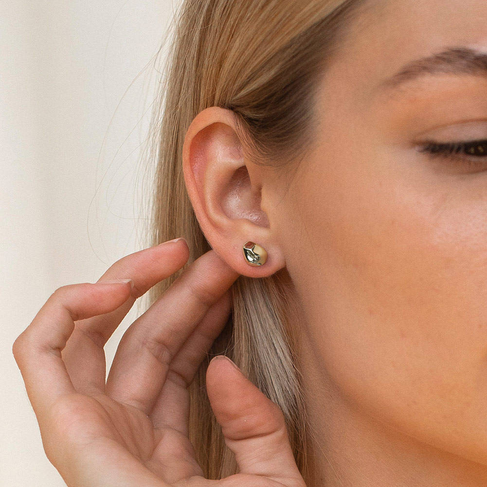Irregular Hammer Earrings