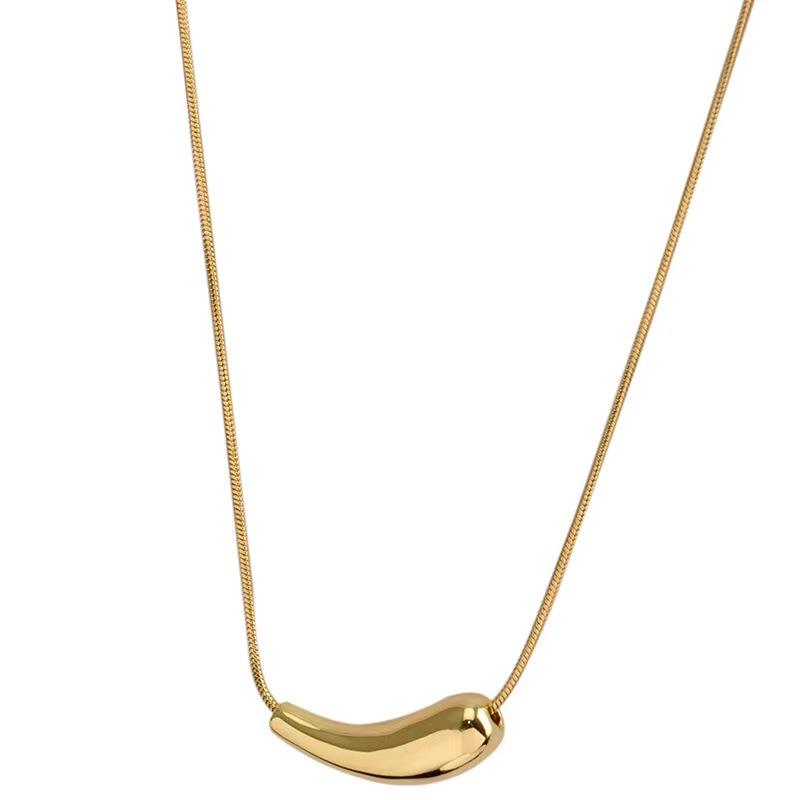 Sleek Geometric Pendent Necklace