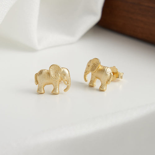 Animal-Shaped Stud Earrings