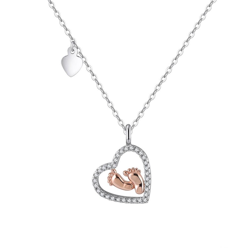 Footprints of Love Pendant Necklace