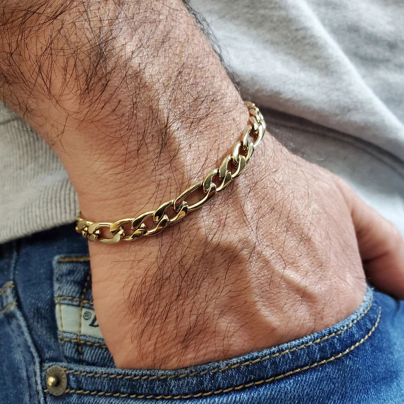 Figaro Chain & Link Bracelets