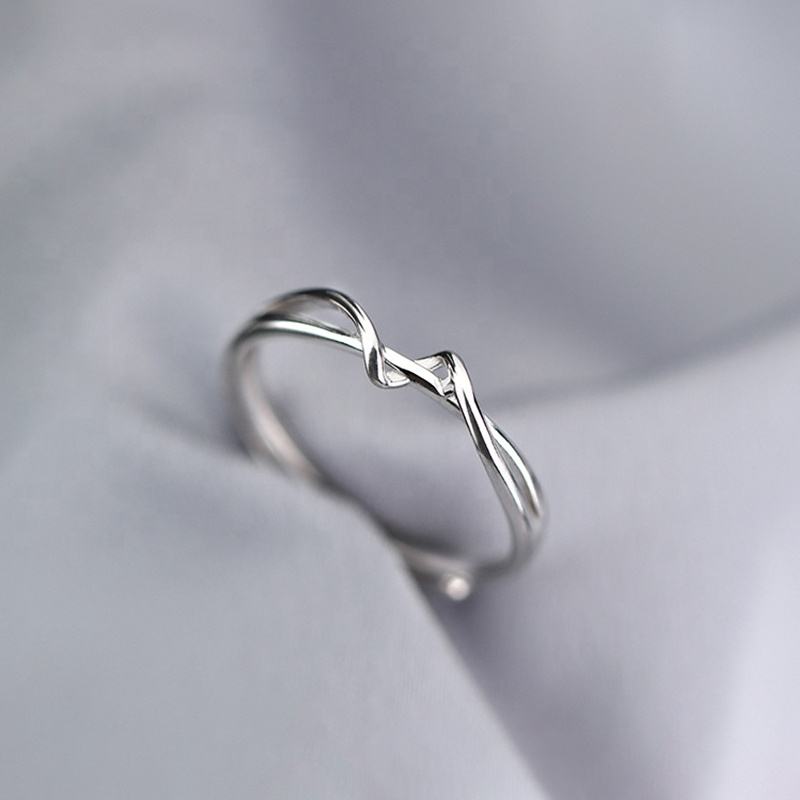 Elegant Style Silver Ring