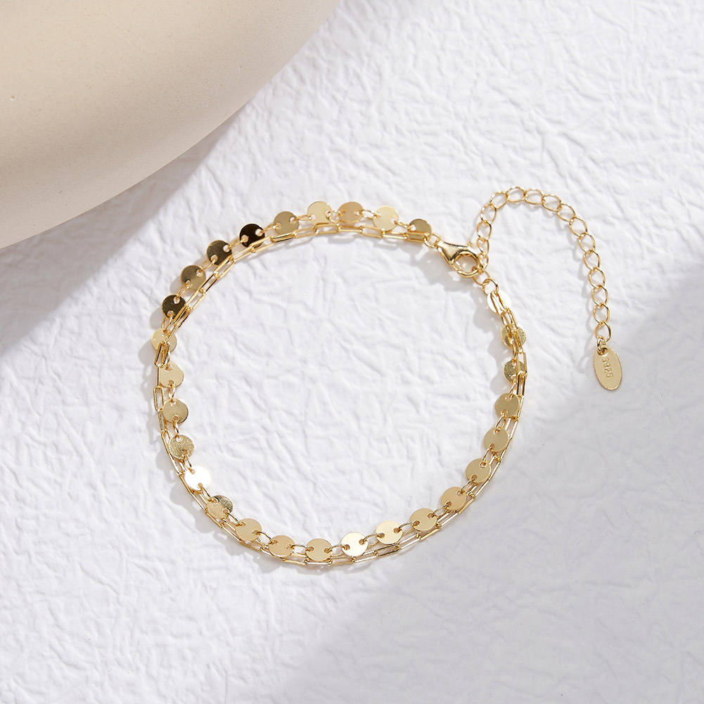 Charm Look Chain & Link Bracelet