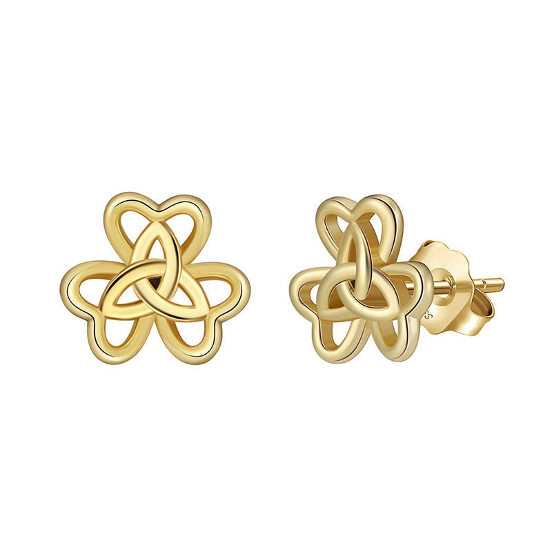 Star-Shaped Stud Earrings