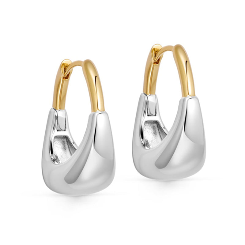 Elegant Geometric Hoop Earrings