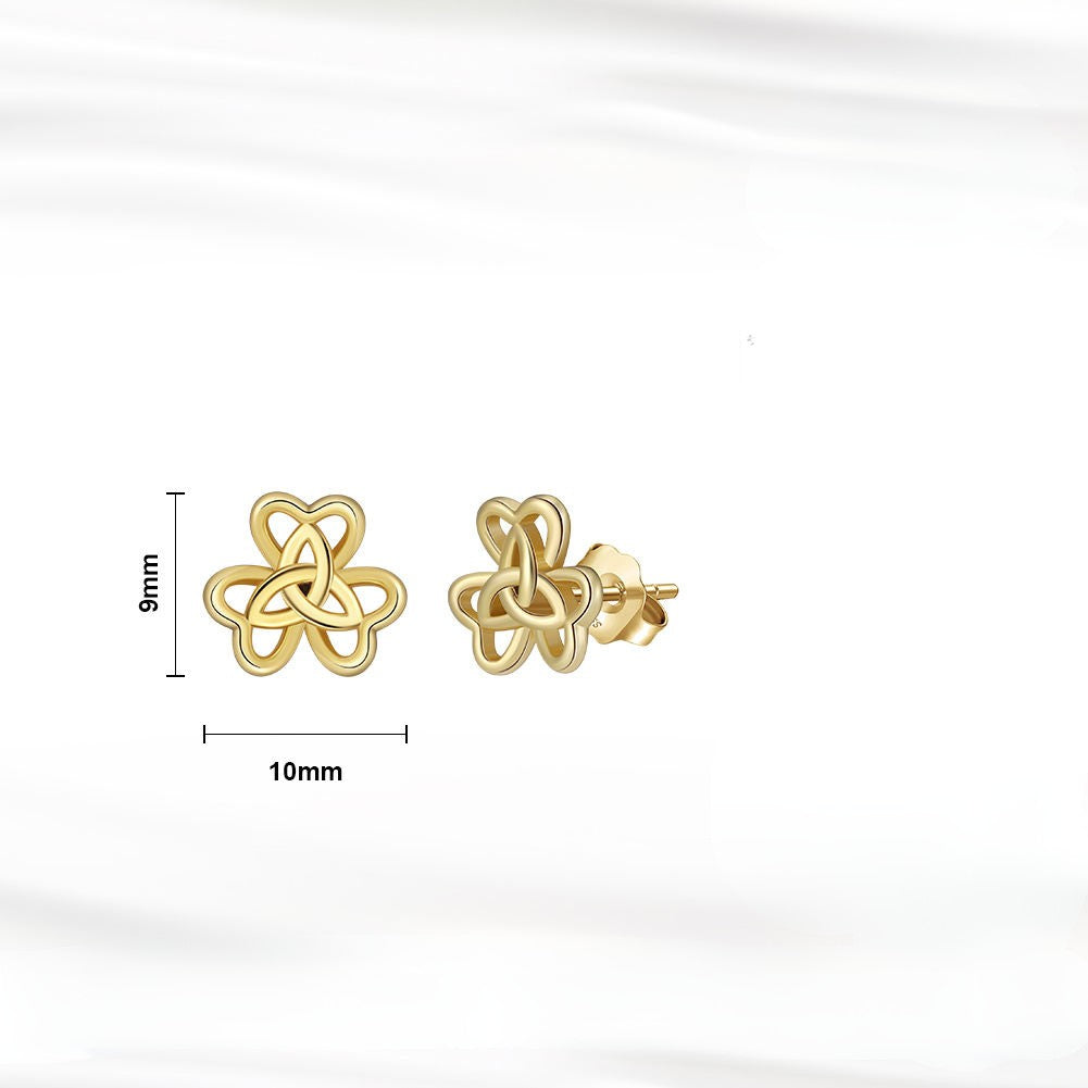 Star-Shaped Stud Earrings