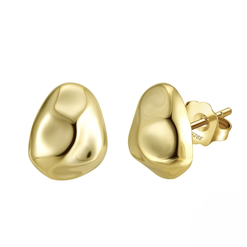 Irregular Hammer Earrings